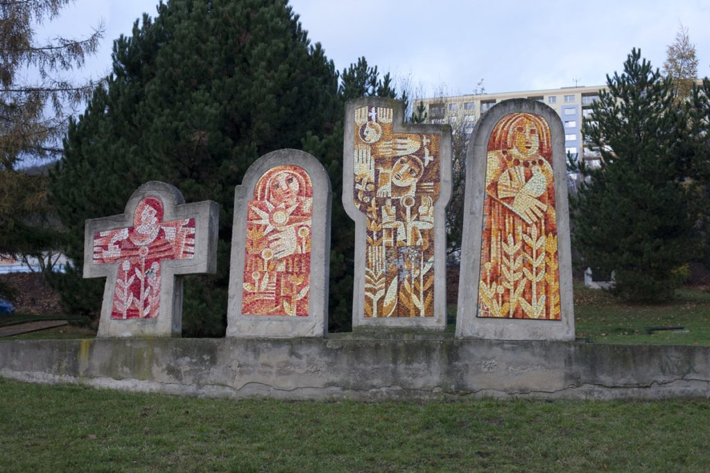 mozaiky - Kmochova, Ústí nad Labem