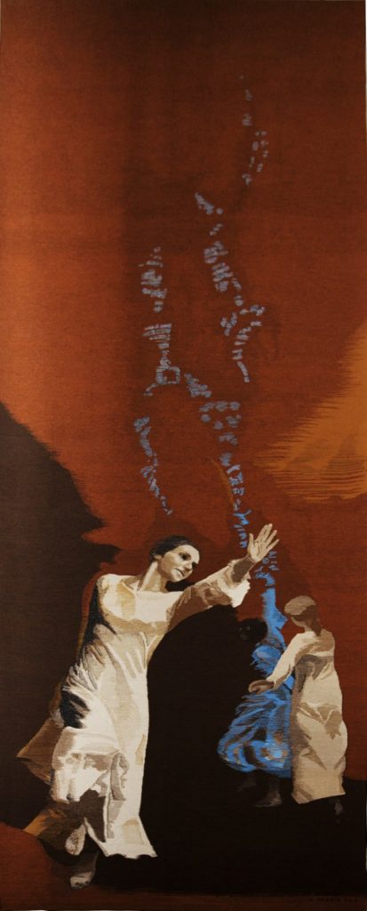 tapiserie - Divadelní, Most