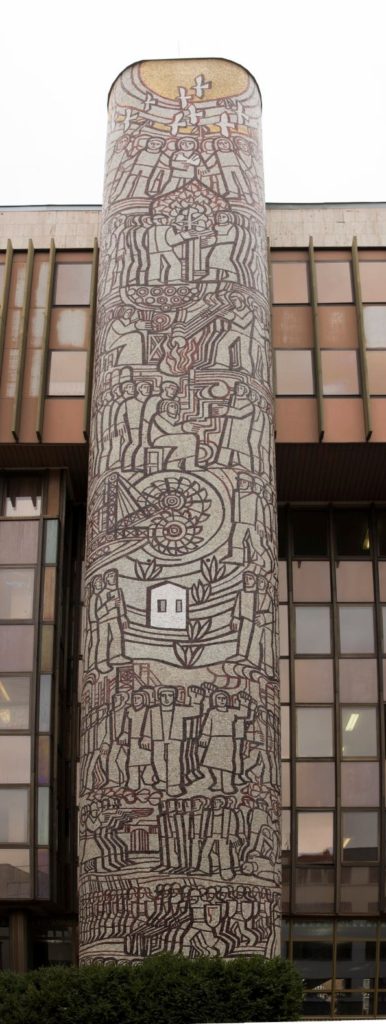 mozaika - Mírové náměstí, Ústí nad Labem