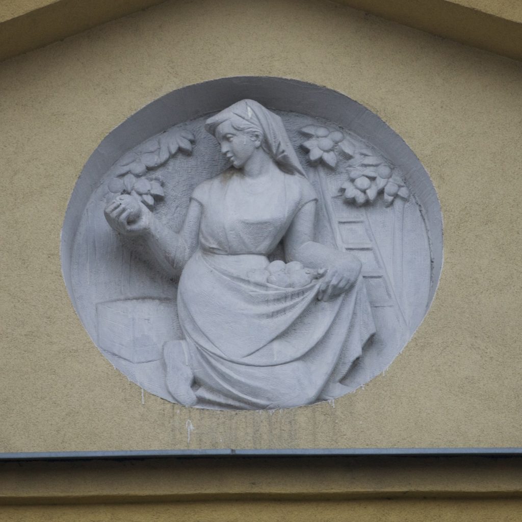 reliéf - Nádražní, Lovosice