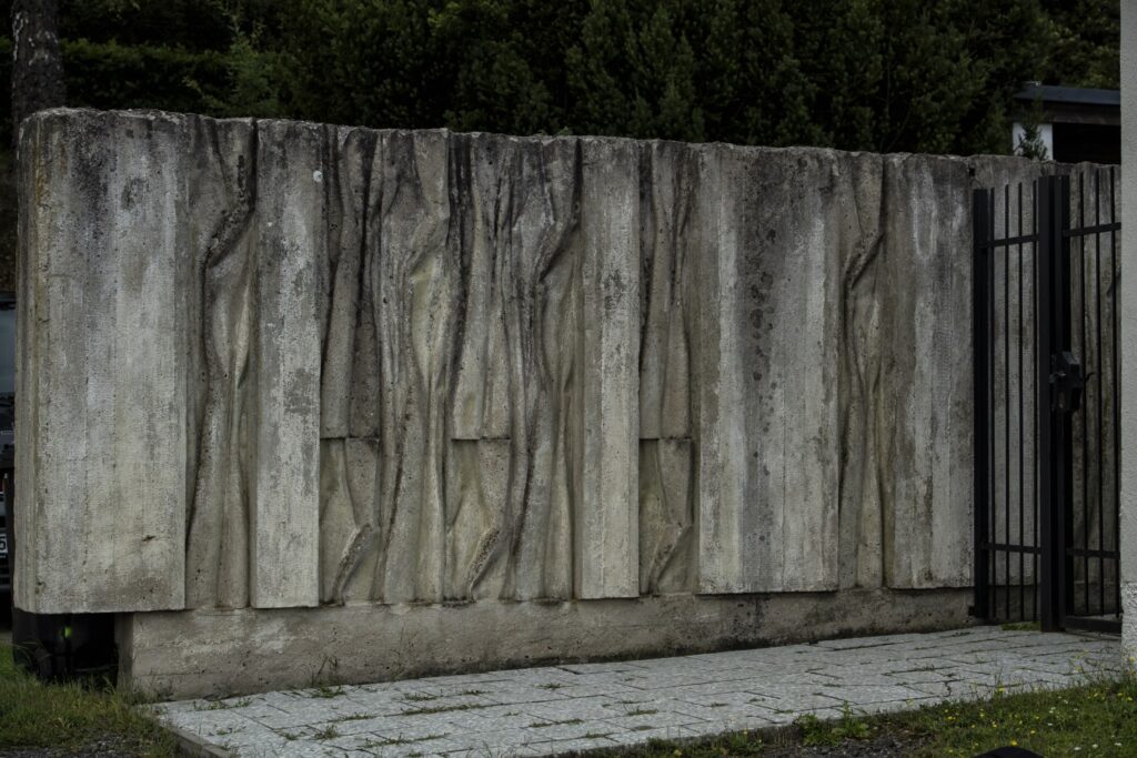 reliéf - Slunečná, Děčín
