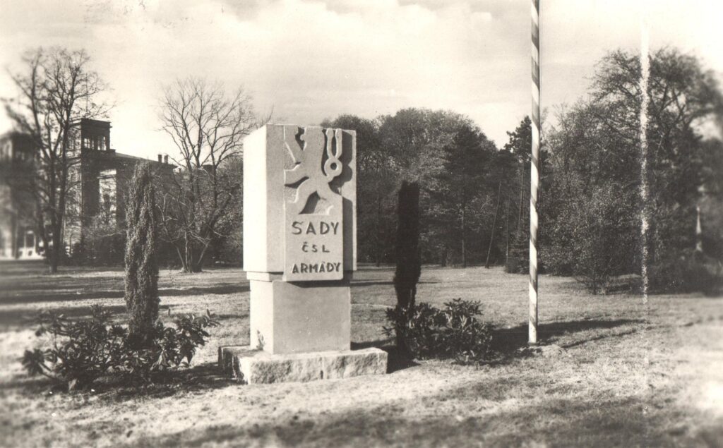 socha 2 - Městský park, Chomutov